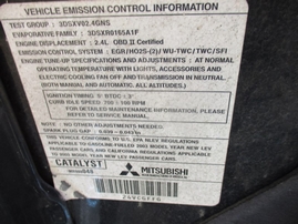 2003 MITSUBISHI GALANT ES BLACK 2.4L AT 163798